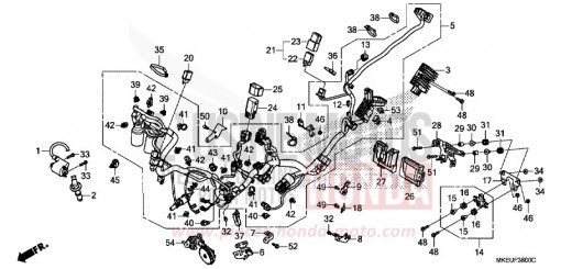 FAISCEAU DES FILS CRF450LK de 2019